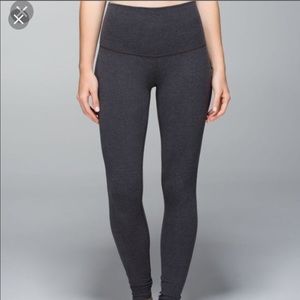 Grey Lulu Lemon Leggings